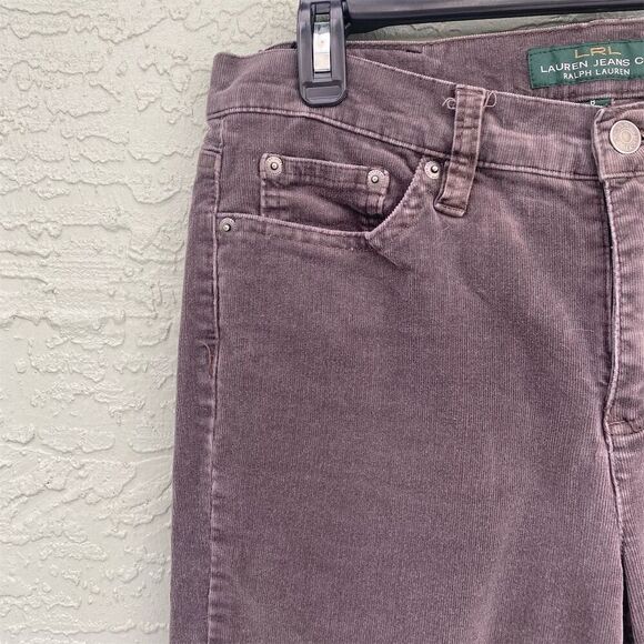 Lauren Jeans Co. Ralph Lauren Women's Bootcut Corduroy Pants Brown Size 8 - Picture 5 of 11